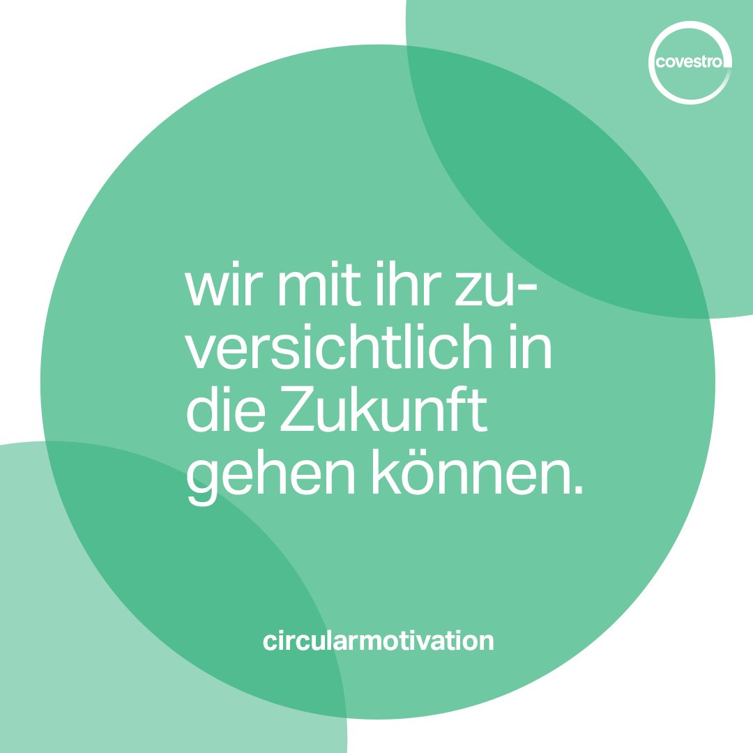 CovestroDE's tweet photo. Habt ihr sowas wie eine Vision für die Zukunft? 🔮 Eine Zukunft, in der die chemische Industrie z.B. ein wesentlicher "Teil der Lösung" ist? 🦾 An genau dieser Zukunft arbeiten wir – aus guten Gründen! Welcher würde euch motivieren? 👇 #CircularEconomy #FullyCircular #GoodReasons https://t.co/33aER1e3BY
