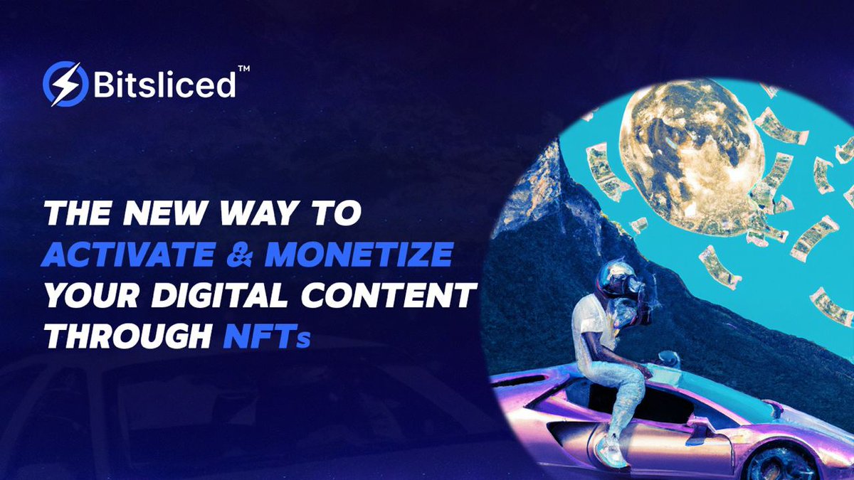 Bit_sliced's tweet image. Unlock the true potential of your digital content with #Bitsliced - the game-changing solution for activation and monetization through #NFTs. 
Check out our latest article to learn more 👇#NFTrevolution $SLICED
link.medium.com/XjRErbjJDwb