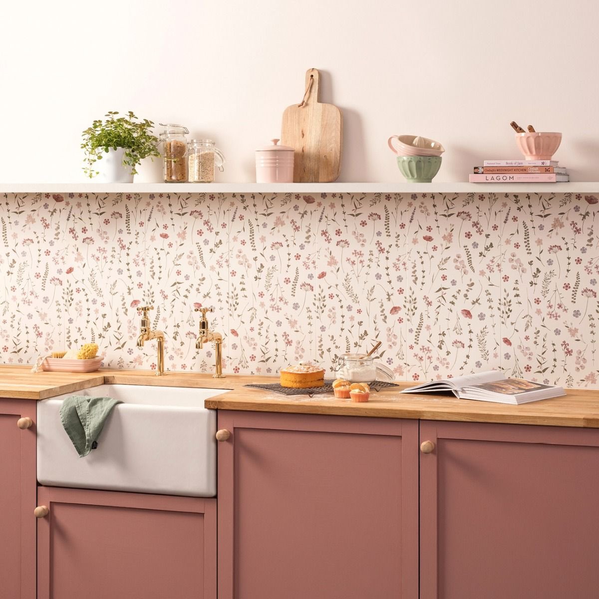 WILDFLOWER 🌸 The Living Range by Original Style 💗 These beautiful ceramic tiles are available in 3 different tones, rose, gold and violet. We think they look gorgeous! 🌷 #wallflower #ceramictiles #walltiles #prettytiles #floraltiles #originalstyle @OriginalStyleUK