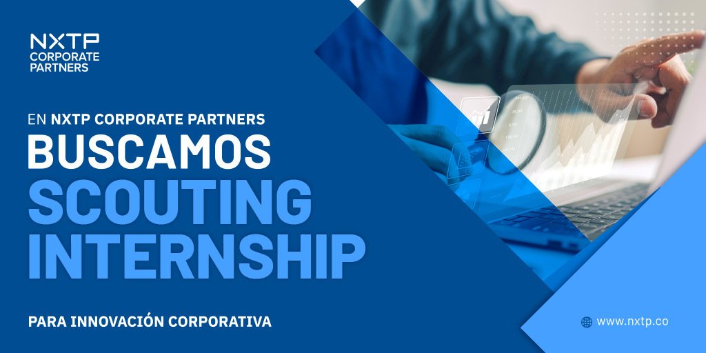 NXTP Corporate Partners (@NXTPco) on Twitter photo 2023-01-16 16:34:05 En NXTP Corporate Partners buscamos #ScoutingInternship 👉Si te interesa desarrollar habilidades en business development, trabajando codo a codo con C-Level de startups e impacto en el negocio corporativo, completá el siguiente formulario bit.ly/ScoutingIntern… En NXTP Corporate Partners buscamos #ScoutingInternship 👉Si te interesa desarrollar habilidades en business development, trabajando codo a codo con C-Level de startups e impacto en el negocio corporativo, completá el siguiente formulario bit.ly/ScoutingIntern…