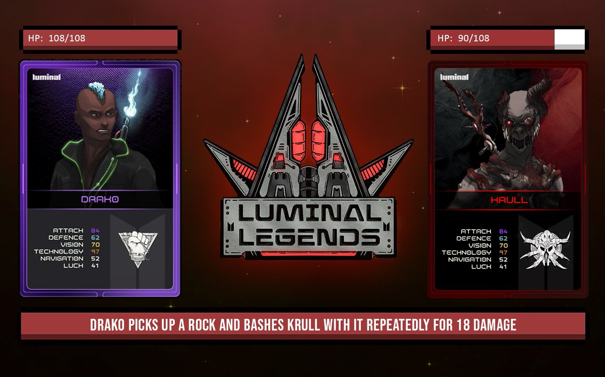 Your Luminal Avatar NFT isn’t just a collectable trading card. It’s your character that you’ll be able to take into battle against others for fame, glory, loot and prizes, and ultimately, to become a LUMINAL LEGEND. More info in Discord.

(image is a mock up - not final design)