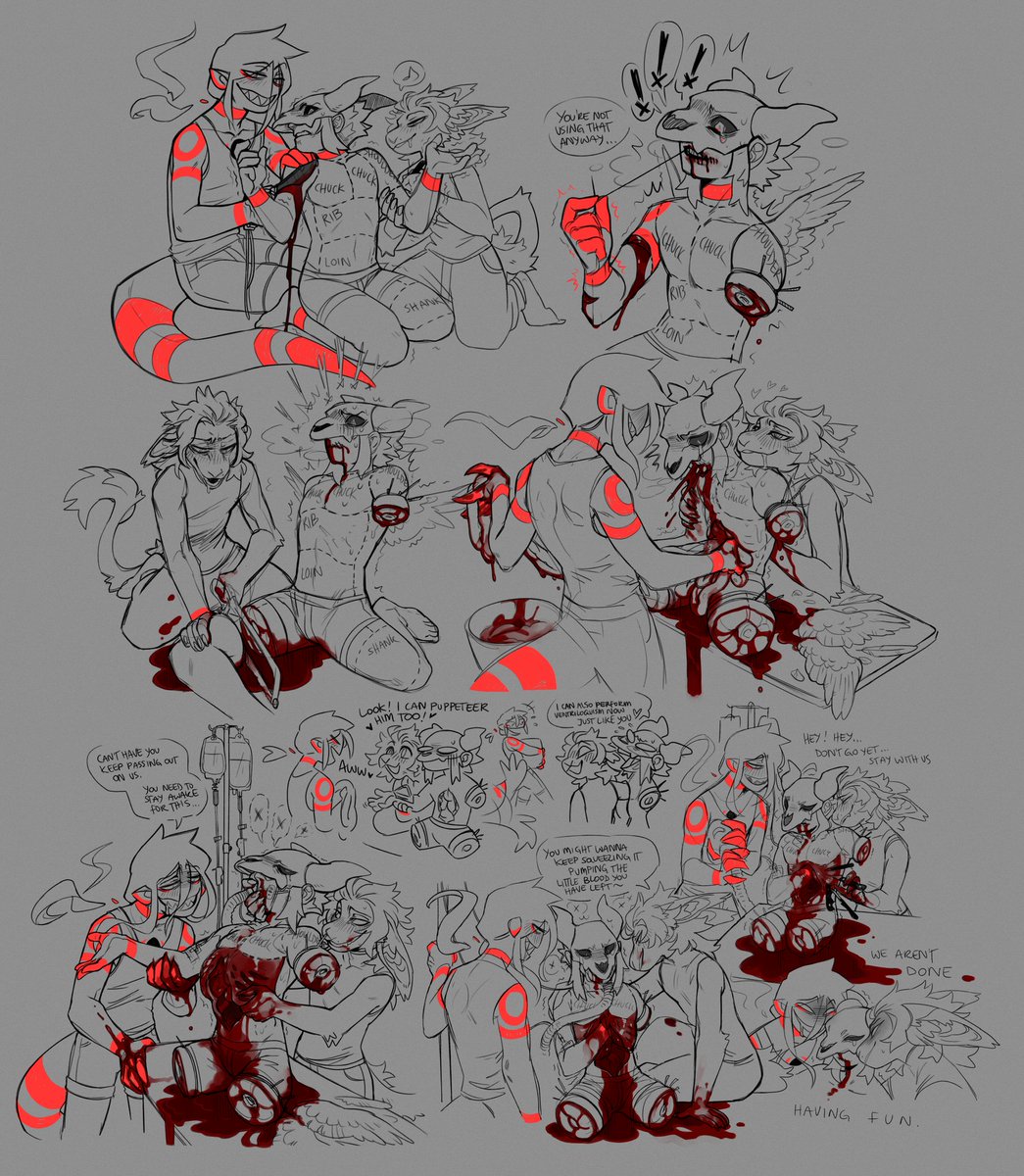 「A lot of self indulgence in this fun tra」|LiLaiRa @ Tumblrのイラスト
