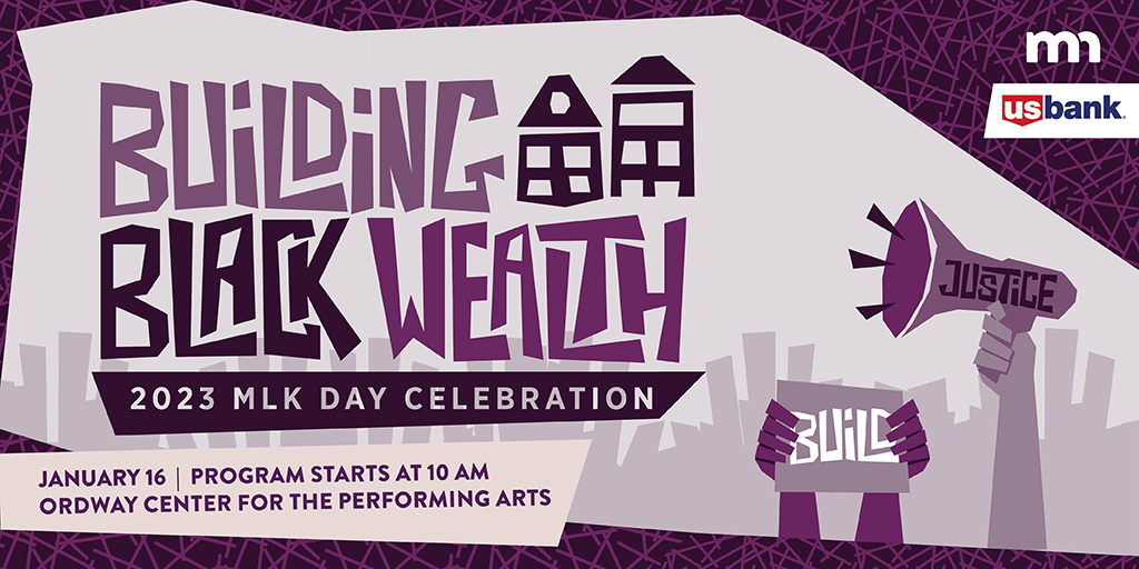 Check out the 37th Annual MLK Day Celebration today at the Ordway Center for the Performing Arts. Doors open at 9:15 a.m. and the program starts at 10:00 a.m.