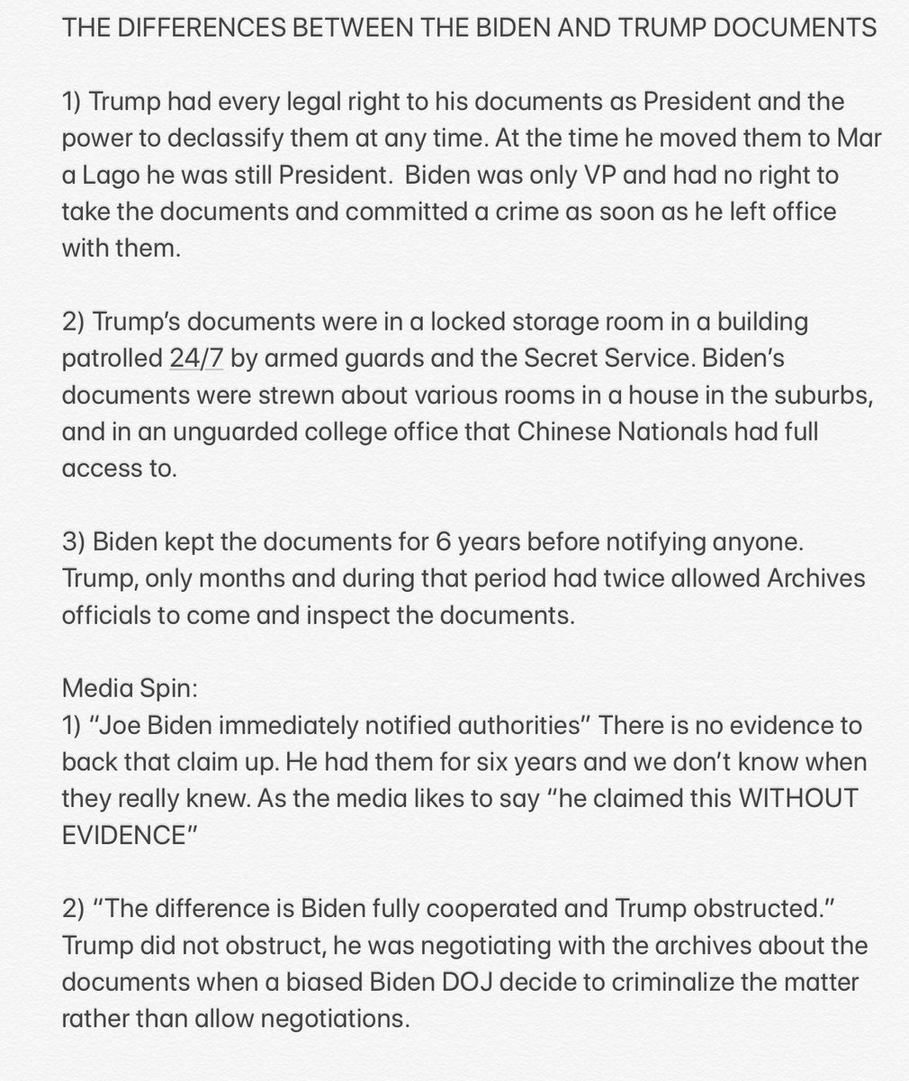 Don’t let lying Dems and the biased media fool you about the documents.