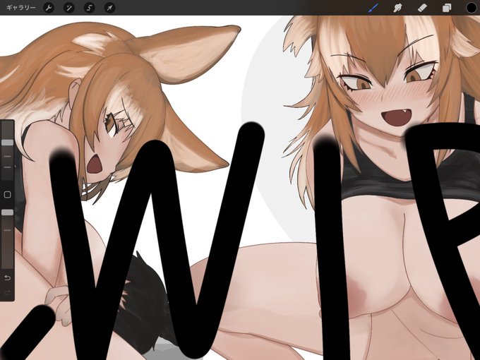 Wip
髪型ちょい違うのは依頼です 