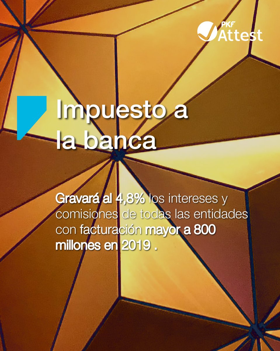 Desde el comienzo de 2023 se han puesto en marcha varios #impuestos extraordinarios que afectan a empresas #energéticas, entidades #financieras y #grandesfortunas. 

En PKF Attest contamos un área Legal y Fiscal que puede asesorarte en tu negocio
pkf-attest.es/asesoramiento-…