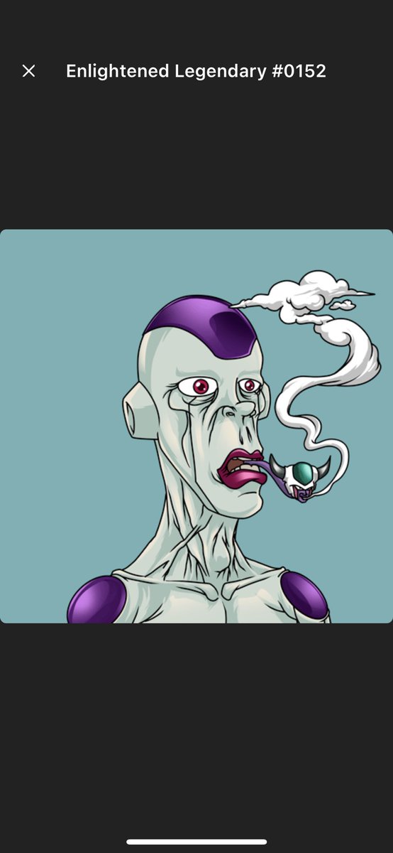 @smokeheadsnft riding again 🔥one of the best art on Solana for sure. Frieza allows it 👀 #NewProfiIePic