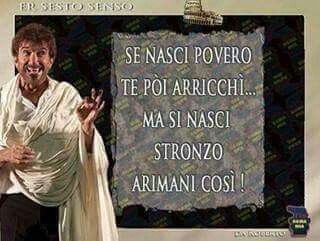 #ASRoma #16gennaio2022 #lunedi
 Amici che prima seguite e poi fate dflw a chi sia di fede calcistica diversa dalla vostra...
 Vi ricambio volentieri man mano che vi becco e vi dedico una perla esplicativa del grande #GigiProietti 
Ciao belli!  e magnate tranquilli😏