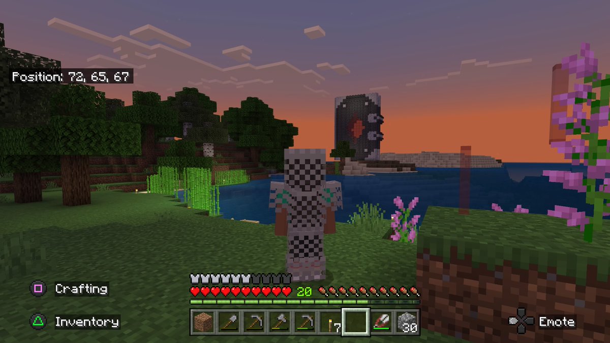 keeyanajones's tweet image. Stripper Armor  #MINECRAFT #CakeLife #ClubSugarCane #PS4share