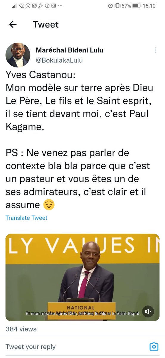 Minzoto_'s tweet image. Votre pasteur est devenu la reponse aux prieres du sanguinaire #KagameIsKilling tout ca pour de l'argent, c'est pitoyable car il n'est meme pas pauvre. Ko kamua 😬
