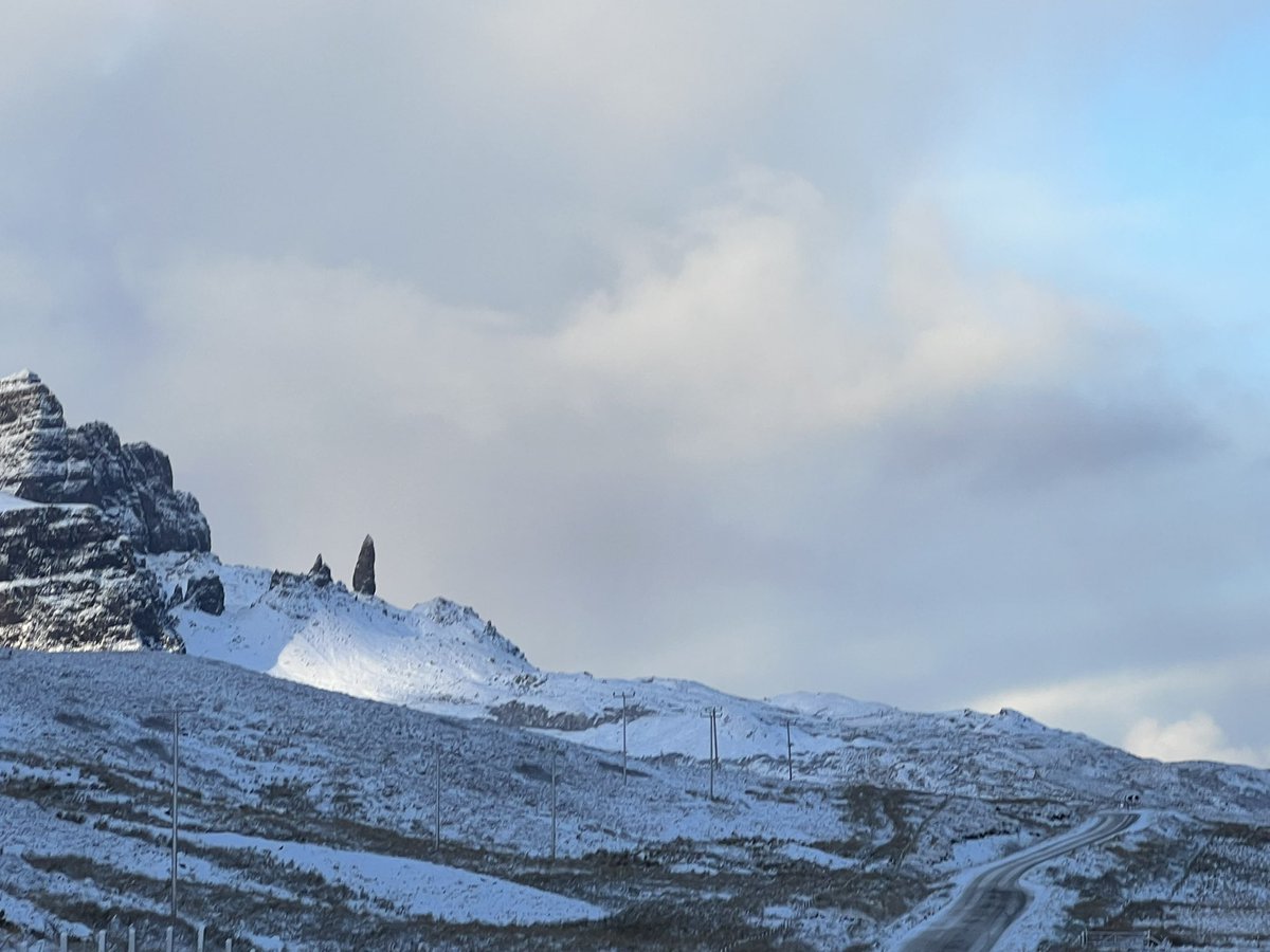 Skye in the snow is stunning!