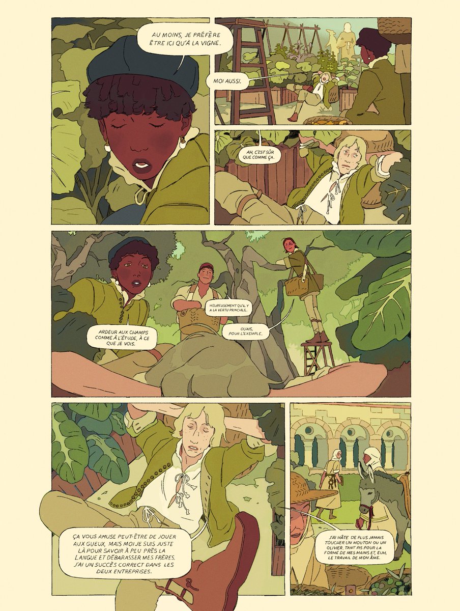 Little test pages in french for my WIP project 👀🫒 