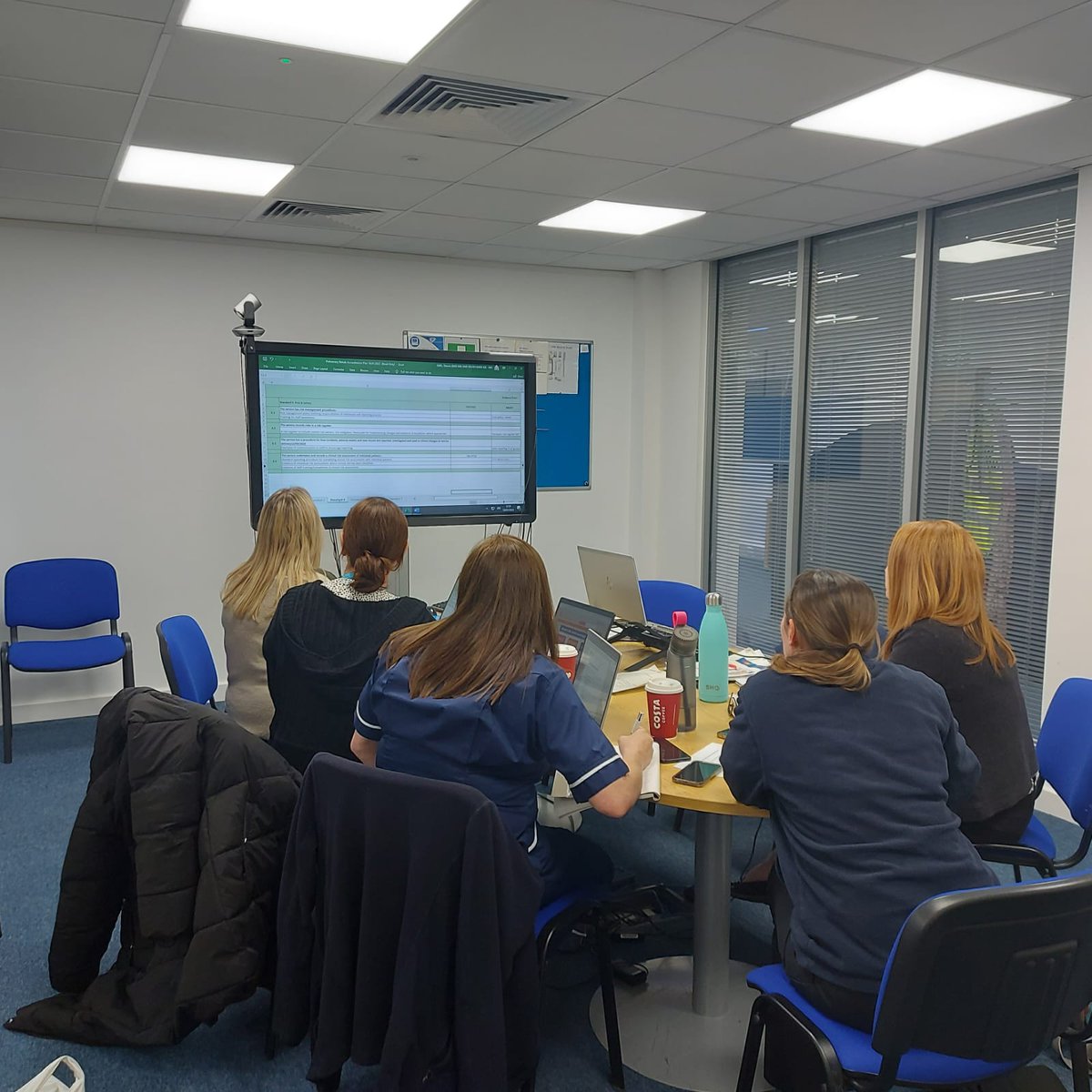 A productive Monday in the Accreditation workshop! Joint collaboration from all the PR teams working under the <a href="/MSEssex_ICS/">Mid and South Essex Integrated Care System</a>
Great work from South East Essex PR Team, Nelft Integrated Respiratory Team and <a href="/Provide_CIC/">Provide</a> PR Team.
<a href="/JennyGates16/">Jenny Gates</a> <a href="/NELFT/">North East London NHS Foundation Trust (NELFT)</a> <a href="/prwukee/">Pulmonary Rehab Awareness (pulmonaryrehab@bluesky)</a>  <a href="/PRaccreditation/">PR services accreditation scheme (PRSAS)</a>