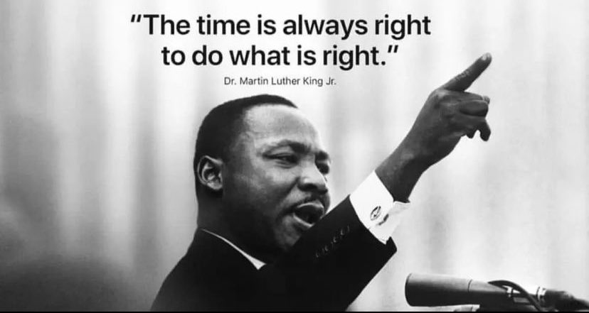 Honoring Dr. Martin Luther King Jr. today…