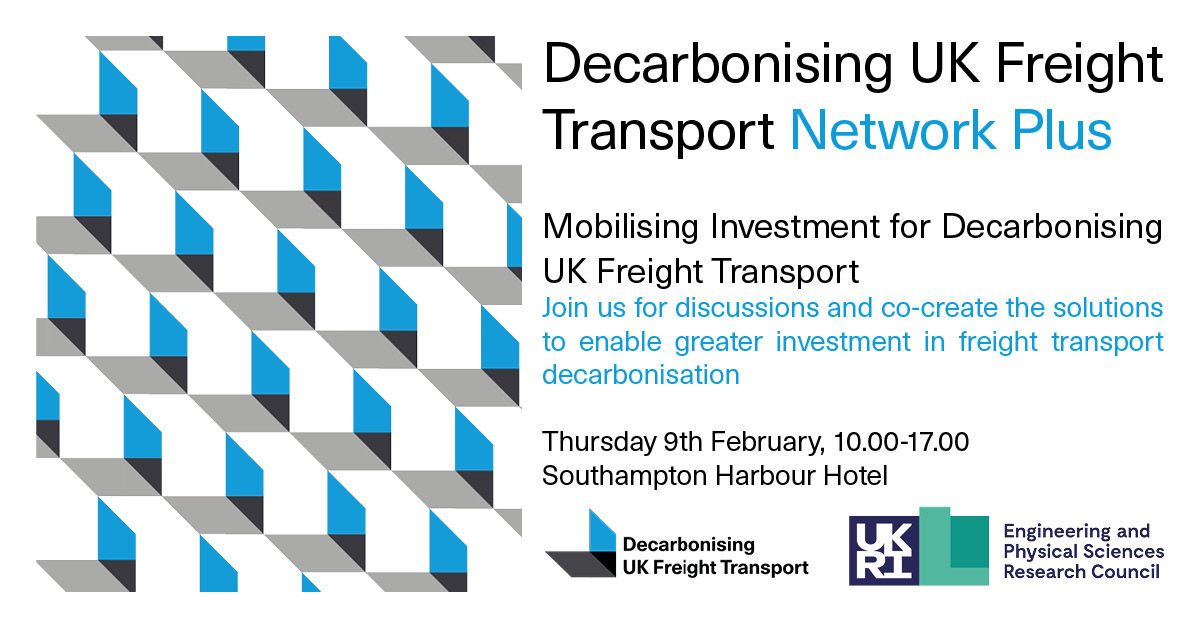 Decarbonising UK Freight Transport tweet media