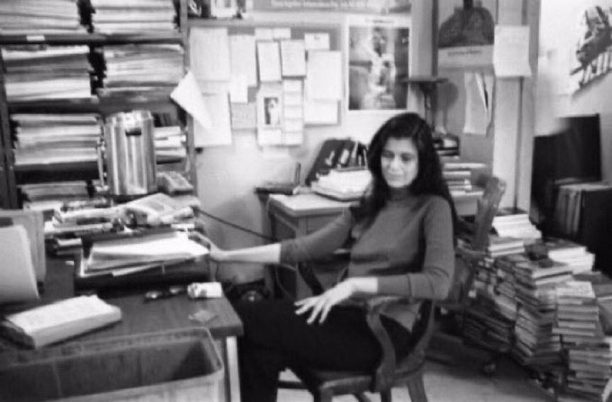 📖 SUSAN SONTAG
 Born on this day, in 1933

“My library is an archive of longings.”