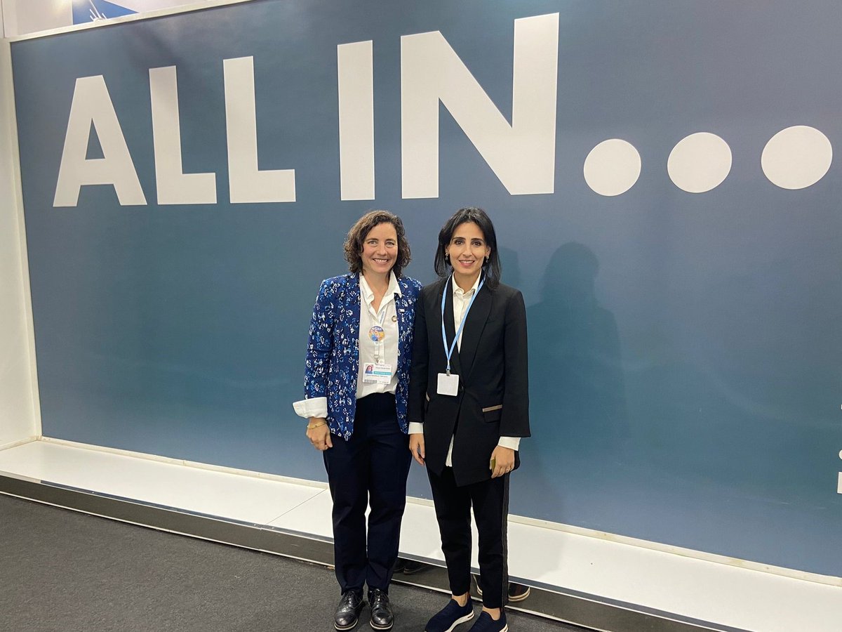 I look forward to working w/ HE Razan Al Mubarak, incoming #COP28 @hlcchampions, & also w/ @UNenvoyMM. We need the #COP28 Presidency to push for accelerated investments in the green economy that will, in turn, enable companies to cut emissions at speed.

#Allinfor2030