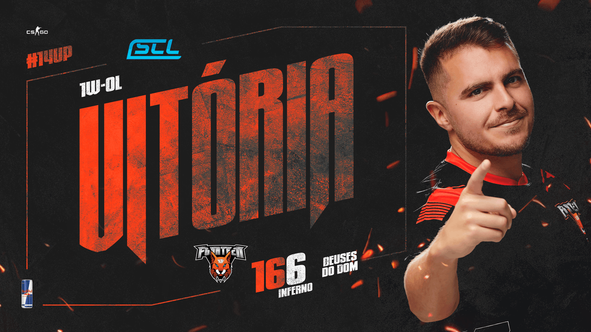 fourteenesports's tweet photo. Conseguimos a vitória por 16:6 frente a #DeusesdoDom e arrancamos a temporada na @scleague_net de forma positiva!
A nossa equipa de CS:GO regressa ao servidor amanhã!
#14UP https://t.co/zEvPqgGPWj