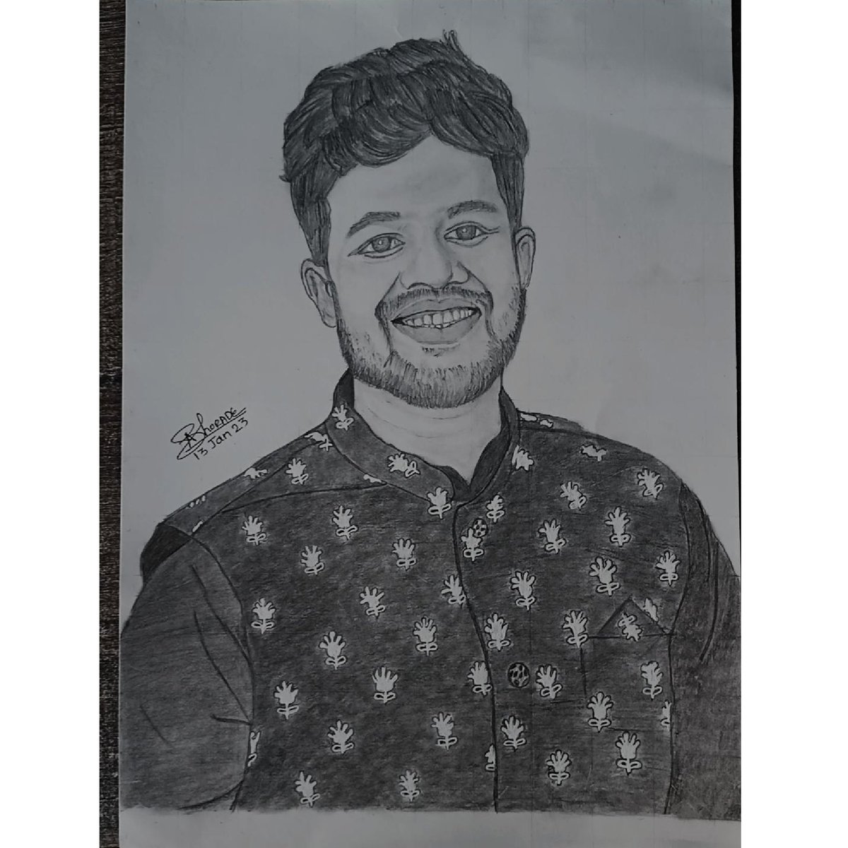 #BBM4 king of heart ❤️and real man Prasad jawade .i try to drow you one paper hope you like this 😍 #prasadkipaltan #PrasadKiPaltan #prasadjawade #biggbossmarathi #biggbossmarathi4 #colorsmarathi #bbmarathi4 #bbmarathi 
#PrasadRullingBBM4
#PrasadForWin  #PrasadJawadeRullingBbm4