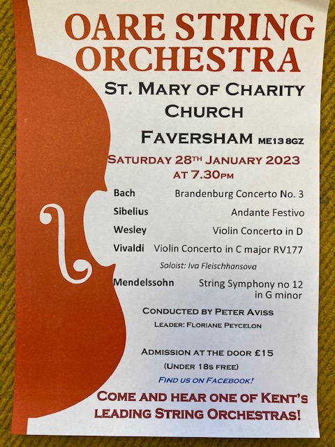 Fantastic concert coming up!