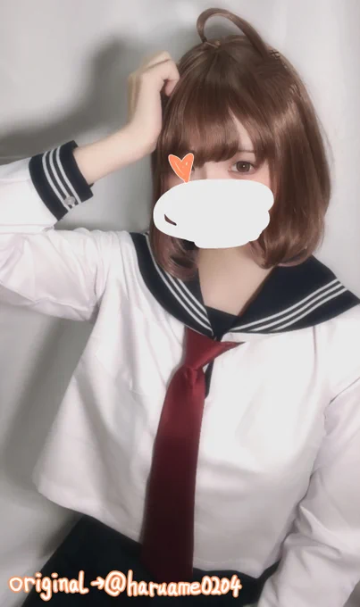 はるあめくんのオリキャラ、いーちゃんのコスしました 