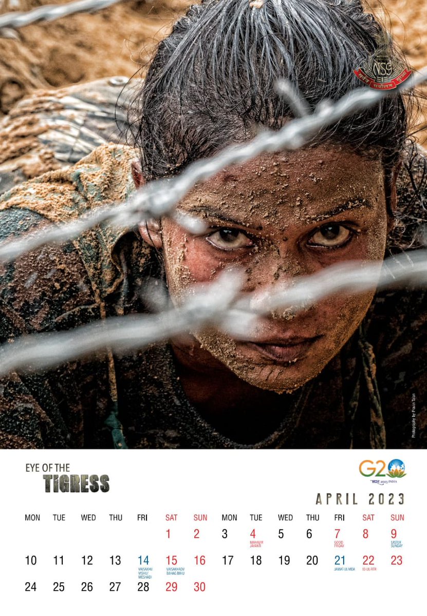 nsgblackcats's tweet photo. Introducing Yearly Calendar of NSG 2023.

#Blackcats in action.. Link 👇🏻

https://t.co/YD8KX8hFha https://t.co/ITArUZCSrK