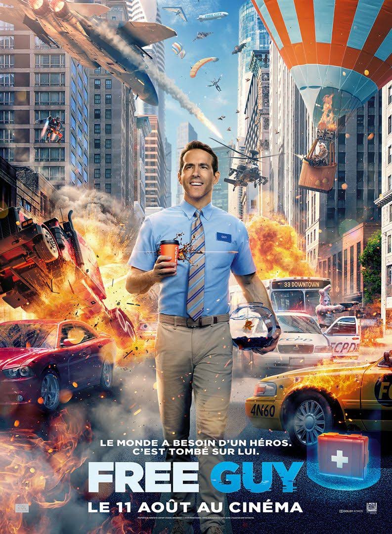 Free guy sur <a href="/DisneyPlusFR/">Disney+ FR</a> - un super moment détente devant ce film. De belles références à la GTA, Matrix et Captain America. En plus d’un casting juste ouf qui rend très bien dans ce film