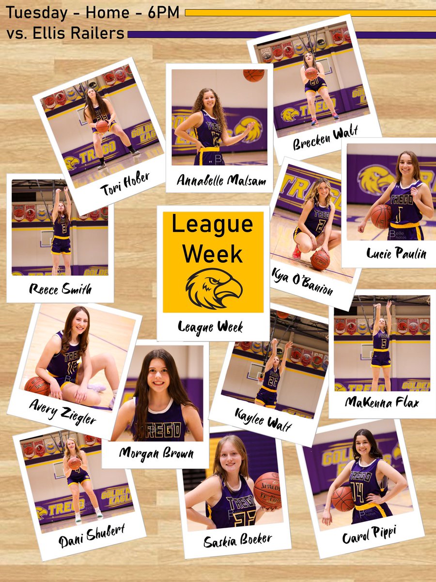 It’s MCL tourney week!  These ladies are ready. We tip off Tuesday night at 6 at home. <a href="/tregoeagles/">Trego Golden Eagles</a>