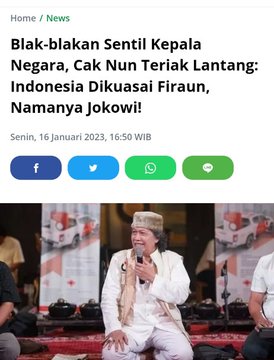 Bbrapa negara Arab hancur krn ulah sekelompok tokoh agama yg terus2an menghasut dan tebar kebencian terhadap pemerintah yg sah.

Negeri kita akan hancur jika penceramah seperti ini terus di biarkan.