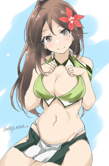 #艦これ版真剣お絵描き60分一本勝負_20230116#艦これ版深夜の真剣お絵描き60分一本勝負天城さん 