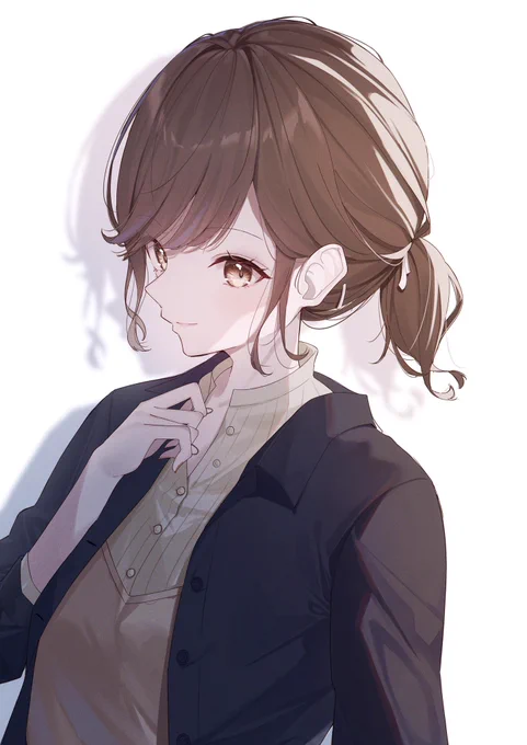 絵名…結んでるのかわいい…#prsk_FA 