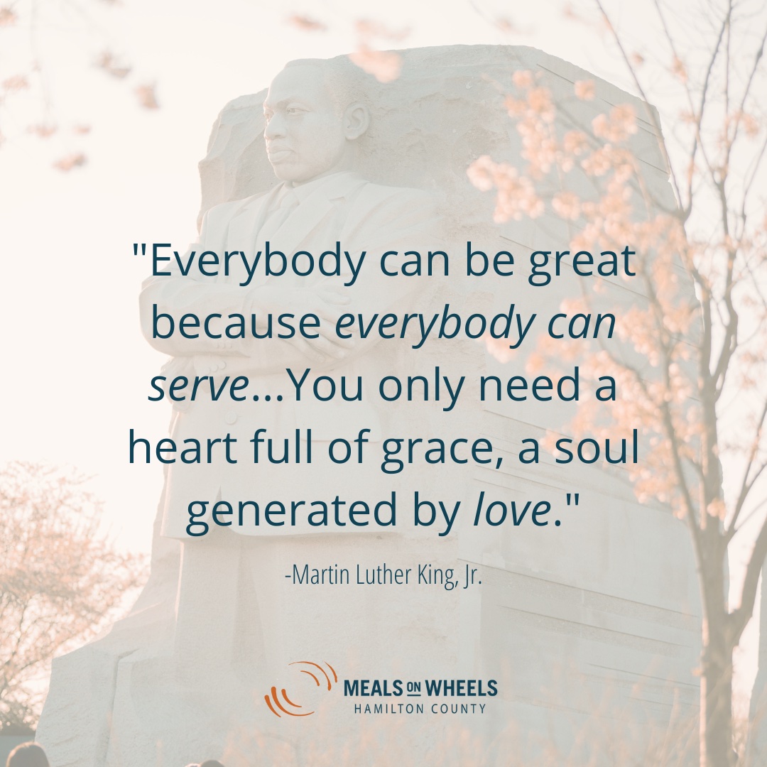 Today is Marting Luther King, Jr. Day. Let's honor his memory by remembering that we can be an important force for good in our community! #lastingimpact #PowerOfAKnock