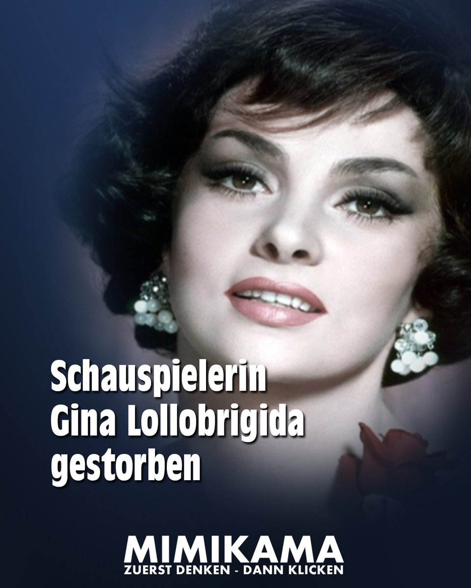 mimikama on Twitter: &amp;quot;Die italienische Schauspielerin Gina &amp;quot;La Lollo&amp;quot; # ...