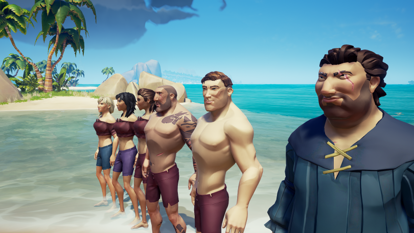 GoldenBoy630's tweet photo. Our team is the heart and soul of this very beach. Protect the bay at all costs. 
Film: Baywatch (2017)
#SoTShot 
@SeaOfThieves https://t.co/xNWcoIGM1Z