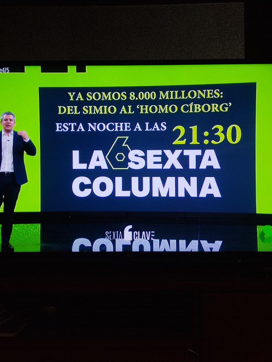 terra_cremada's tweet photo. Te lo dicen por la tele 
HOMO CYBORG 

Humano que ha sido modificado genéticamente "ARNm", por lo tanto deja de ser humano para convertirse en "transhumano", un producto patentado por el fabricante. https://t.co/nk8Giv8hLC