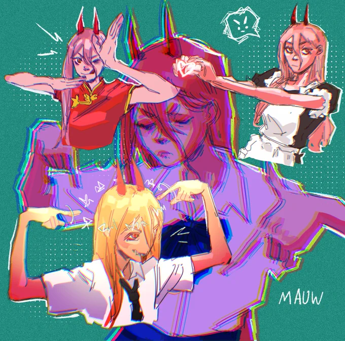 #chainsawmanfanart #chaisawman #csmプラス #powerchainsawman POWER 
