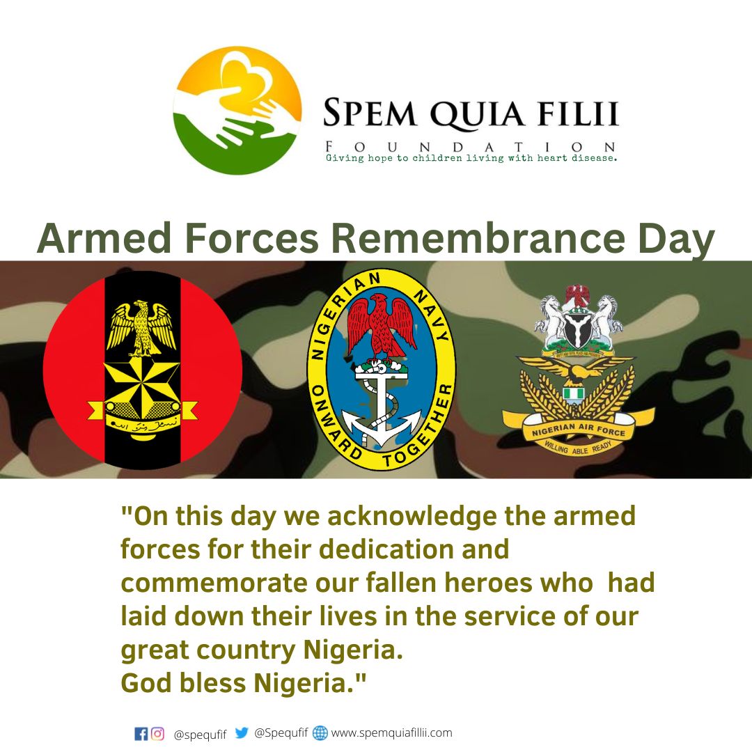 #spequfif #ArmedForcesRemembranceDay #Children #heartdisease
