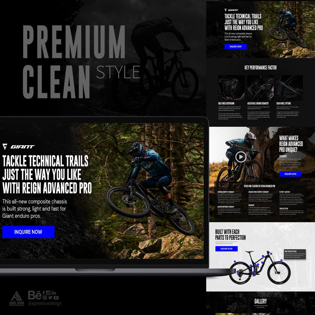 ajpremiumdesign's tweet image. Check out the full design in the link below:
bit.ly/airo-john-prem…

Need a promotional landing page that boosts your brand&apos;s perceived value?

💬 Send me a message.

#airojohnpremiumdesign #premiumdesign #premiumlandingpage #landingpagedesign #webdesign #giantbicycles