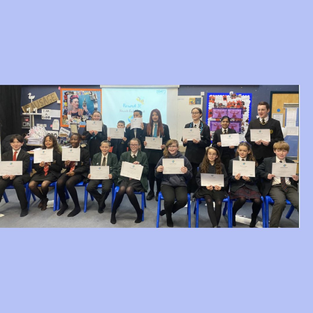 2 Yr7 students represented us last week at the regional finals of <a href="/OrmistonAcads/">OrmistonAcads</a> #MFLSpellingBee, learning 100 words in French/ Spanish! We are so proud of both &amp; delighted that Dexter made it to the national finals.  An amazing effort Freya and Dexter 🤩Bonne chance Dexter!#ODA