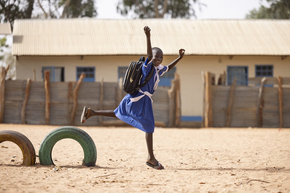 ChildFund's tweet photo. “If you can’t fly, run; if you can’t run, walk; if you can’t walk, crawl; but by all means keep moving."
-Dr. Martin Luther King Jr.

Let's move together toward Dr. King's dream of equality, liberty &amp; justice for ALL children. Because #WeNeedEachOther. 💪🏿
#MLKDay #MLKDay2023 https://t.co/n26QIekdRS