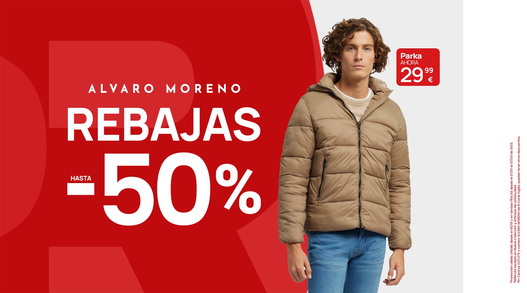 MORENO on Twitter: -50% Dto! 🔴REBAJAS🔴 Cazadoras, Abrigos, Parkas, Chalecos... ¡Date ABRÍGATE! https://t.co/0rOWOn1STp https://t.co/ianbzf0hyN" / Twitter