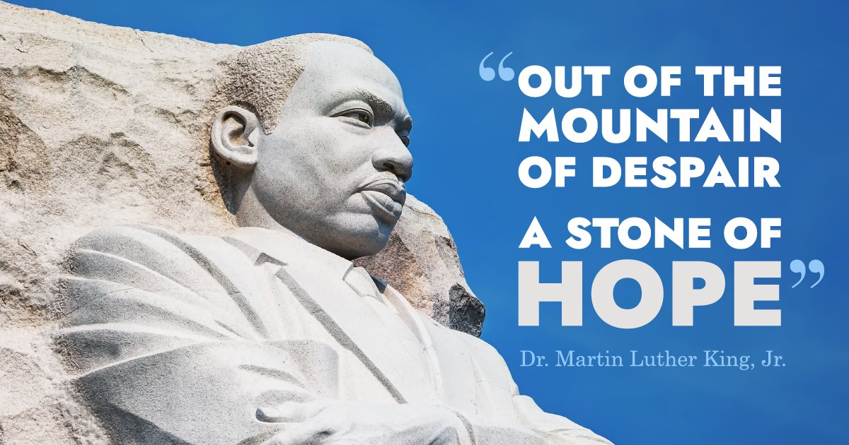 Today we remember and celebrate the life of Dr. Martin Luther King, Jr. and his commitment to equality!