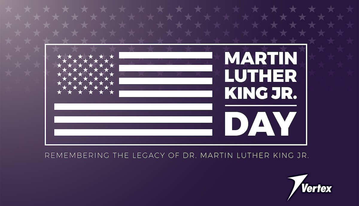 VTX_Co's tweet photo. Today we honor Dr. Martin Luther King, Jr., a leader of the modern American Civil Rights Movement and advocate for racial equality in America. https://t.co/VIU6YKRvf6