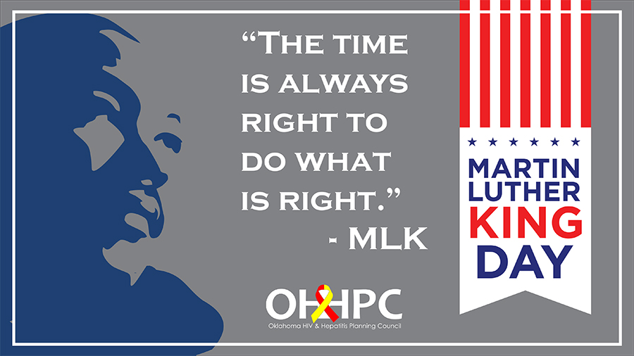 We celebrate the life and work of The Rev. Dr. Martin Luther King Jr. and look forward to the day his vision is realized for all Oklahomans.
#MLK2023