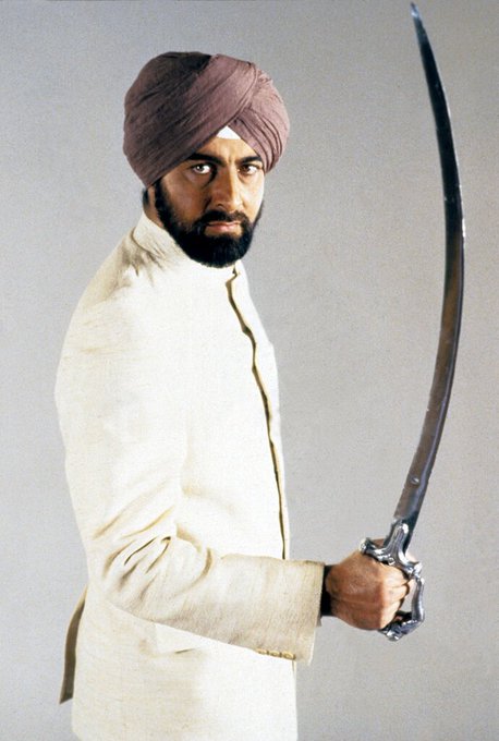 Happy Birthday to Kabir Bedi (16/1) - here in a promotional still from \Octopussy\  