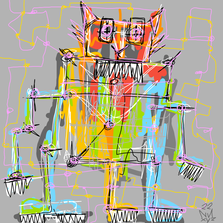 0000nnxyz's tweet photo. #nnxyz new nifty on the block 29 @NiftyInk
#nnotb

** burned🔥 🔥🤗🔥🔥
https://t.co/UCani9HM5w

#NFT #art #Nftart #NFTCommunity #cryptoartist   #NFTs #nftcollectors #NFTcollection  #nftarti̇st  #painting #drawing #abstractart #expressionism #popart https://t.co/jTXLYqyDZu