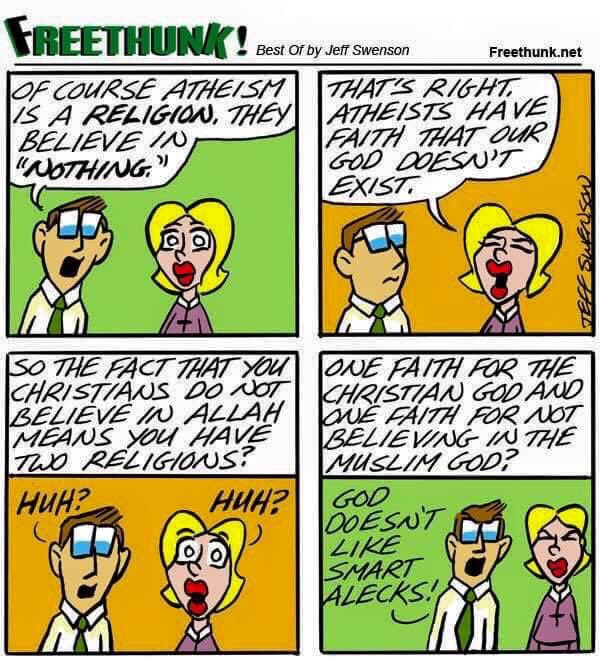 Steelers_FanASH's tweet image. This is a good one #atheism #religion #thinklogically