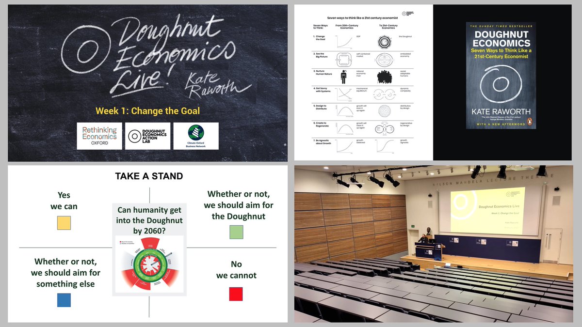 Tonight in Oxford we launch Doughnut Economics Live - a free course for all econ students in the city who want to think like 21st c economists. It's time for every university's economics curriculum to address the world's extraordinary &amp; extreme realities. oxfordstudent.com/2023/01/14/the…