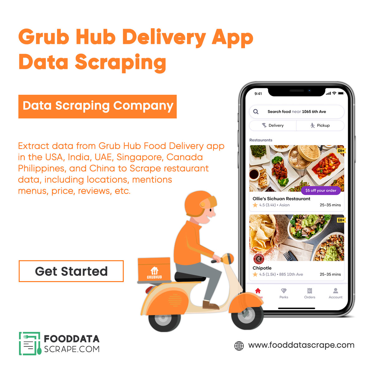 fooddatascrape's tweet image. #GrubhubRestaurantdataextraction services in the USA, UAE, Spain, Philippines, and China to Scrape restaurant data, including locations, mentions, menus, reviews, etc.

fooddatascrape.com/grubhub-restau…

#FoodDataExtraction #uk #usa #uae #dubai #australia #germany #canada #singapore #india