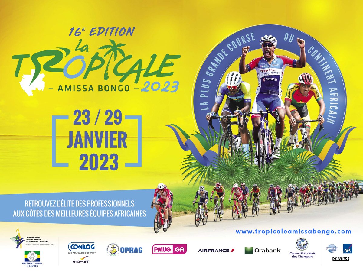 CjmpAfrica's tweet image. ▶️ On y est presque ! 🚴🏻‍♂️✨🇬🇦

@groupeorabank @ondscofficiel @tvgabon_24 @lequipe 

#TropicaleAmissaBongo #7DaysCountdown #Afrique #Cyclisme